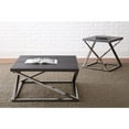 thumbnail image 2 of Steve Silver Aegean 23" Square End Table in Black Nickel, 2 of 4