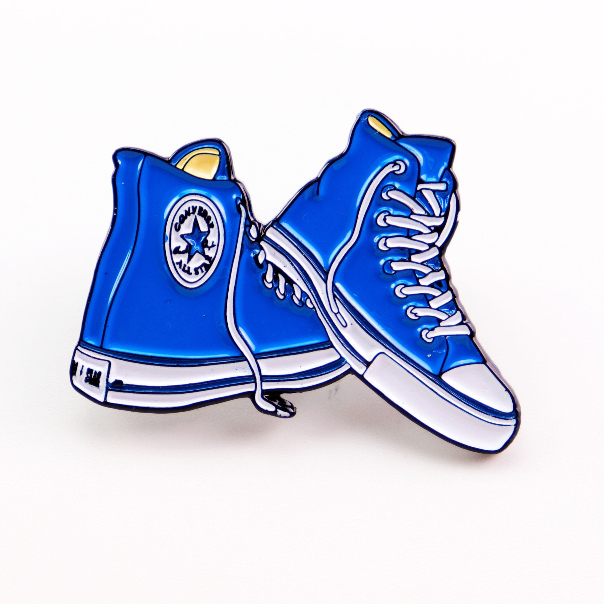 Blue Converse Chucks Sneakers Shoes Collectible Pendant Lapel Hat Pin -  
