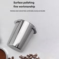 thumbnail image 3 of 2 Pcs Tasse de Dosage de Café 51mm en Acier Inoxydable Accessoires Amovibles pour Machine à Café, 3 of 6