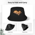 thumbnail image 4 of Tardigrade Water Bear Bucket Hat For Womens And Mens Outdoor Beach Fisherman Hat Sun Hat, 4 of 8