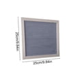 thumbnail image 3 of 10 Inch Wooden Frame Felt Letter Board, Changeable Message Board with Letter Set for Home Office Classroom Party Decor,Gray, 3 of 6