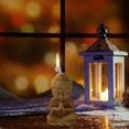 thumbnail image 3 of HUGFEGWE Buddha Candle Mold for Candle Making, Buddha Statue Silicone Moulds, Silicone Buddha Mold Candle Mold for Handcraft, Epoxy Resin Casting Molds for DIY Crafts, Soaps and Candle Making, 3 of 9