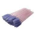thumbnail image 4 of 50Pcs Disposable Wands Eyelash Brushes Makeup Eyelash Extension Light Purple, 4 of 9