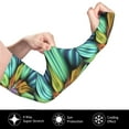 thumbnail image 3 of Picia Hippie Style Arm Sleeves for Men and Women - Tattoo Cover Up UPF 50+ Cooling Sports Sleeve for Basketball Golf Football-One Size, 3 of 8