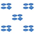 thumbnail image 1 of Transemion 2set Ergonomic Woodworking Corner Routing Templates For Precise Results Widely Used High Hardness blue 5Set, 1 of 6