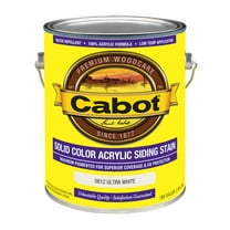 Cabot 140-0812 GL 1 Gallon Ultra Base Pro VT Solid Color Acrylic Stain