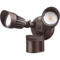 thumbnail image 1 of Arclite 20W Dual-Head LED Outdoor Security Light, Motion Sensor, 3 Work Modes, 120W Halogen Equivalent, 5000K Daylight, 1800 Lumens Floodlight, for Entryways, Patios, Dec, 1 of 8