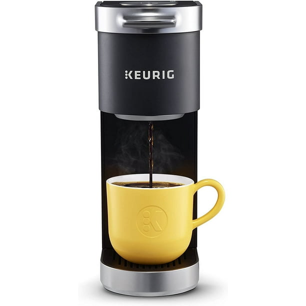 Keurig K-Mini Plus Coffee Maker, Single Serve K-Cup Pod Coffee Brewer, 6 to  12 oz. Brew Size, Stores up to 9 K-Cup Pods, Matte Black 