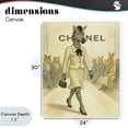 thumbnail image 4 of Stupell Industries Eclectic Fashion Runway Zebra Canvas Art, 24 x 30, by Grotto Studios, 4 of 8
