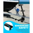 thumbnail image 5 of Garvee Heavy-Duty Boat Trailer Steps with Handle - 2-Step Non-Slip Surface, Universal Fit for Trailer Tongue Access, 400 lbs Load Capacity, 5 of 7