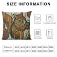 thumbnail image 5 of SHANXI Home Fall Decor Throw Pillow Covers with Animals Decorations Pillow 22x22in, 5 of 5