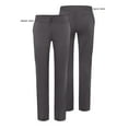 thumbnail image 5 of Adar Pro Scrubs For Women - Skinny Leg Yoga Scrub Pants - P7102 - Pewter - 3X, 5 of 7