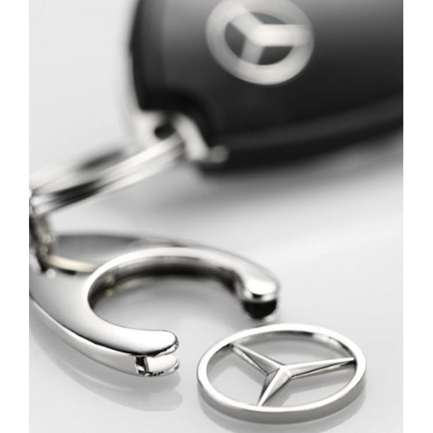 Véritable porte-clés commercial Mercedes Benz avec puce 