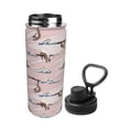 thumbnail image 2 of Daiia Cloud Sloth Printed 18 OZ Sports Insulated Kettle Drinking Cup Water Bottle Stainless Steel Kettle Portable Cup For Gym, 2 of 7