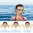 thumbnail image 6 of Summer Curved Anti-Fog Swimming Goggles - Wide Vision & UV Protection with Silicone Seal, Adjustable Fast-Release Strap for Adults/Youth, Hydrodynamic Design for Indoor/Outdoor Training, 6 of 6