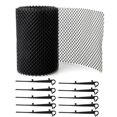 thumbnail image 1 of HLONK Anti Clogging Mesh Cover Roof Gutter Guard Filters Mesh Leaf Guard Protection Mesh, 1 of 6