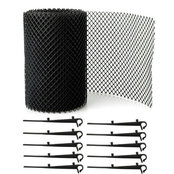 EIGTHTAIL Anti Clogging Mesh Cover Roof Gutter Guard Filters Mesh Leaf Guard Protection Mesh