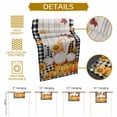 thumbnail image 5 of Fall Gnome Pumpkin Table Runner, Autumn Thanksgiving Kitchen Dining Table Decoration for Home Party Decor 13x108 Inches, 5 of 9