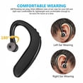thumbnail image 5 of S109 Single Ear Wireless Bluetooth Headphones In-Ear Call Noise Cancelling Business Earphones with Mic, 5 of 8