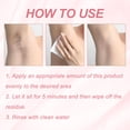 thumbnail image 5 of 3pcs Hair Removal Cream, Gentle Depilatory Facial Lip Body Smooth And Delicate Moisturizing Refreshing Depilatory Cream, 5 of 5