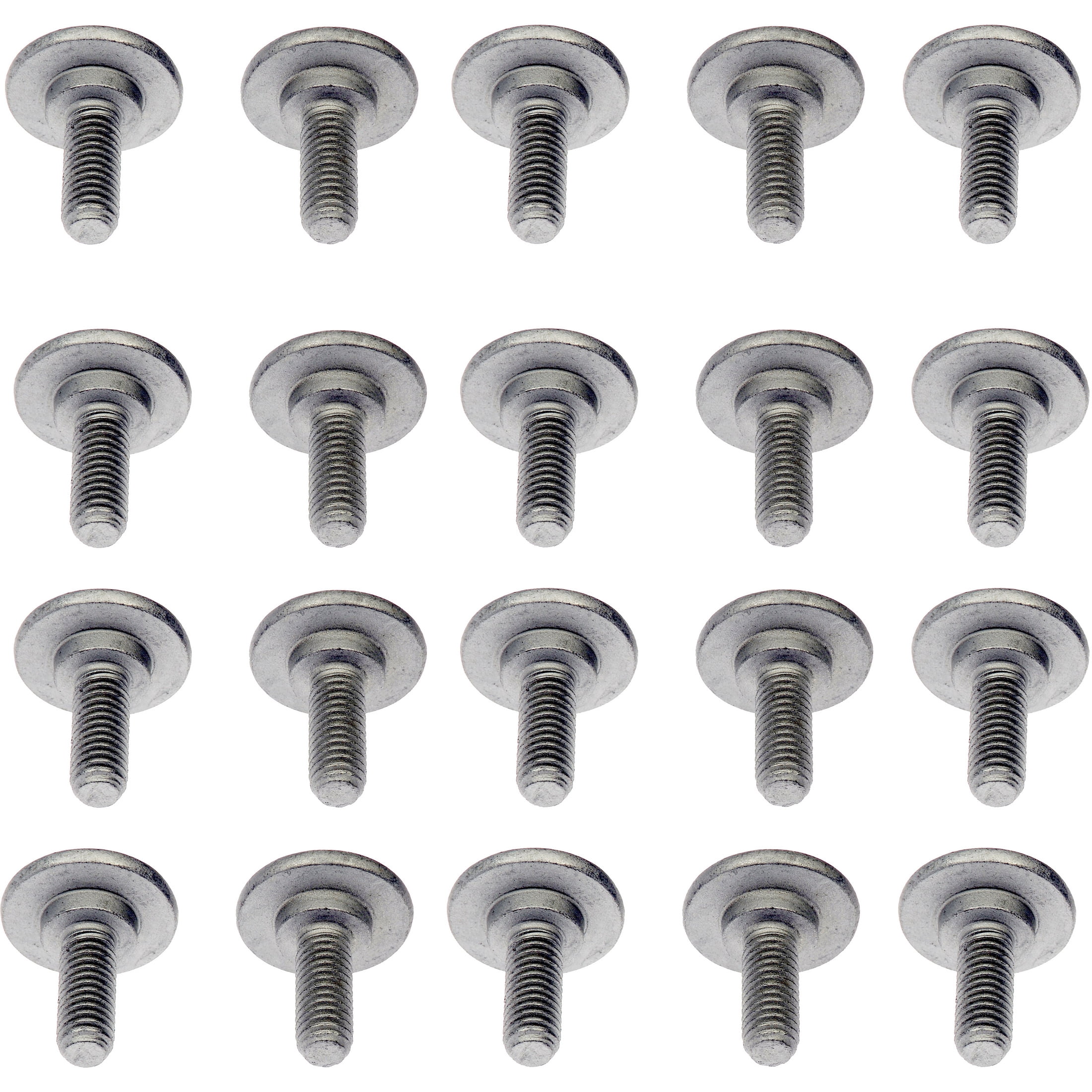 Dorman 700-099 Splash Shield Bolt - Phillips Drive - M6-1.0 X 14.75Mm Silver (Pack of 20)