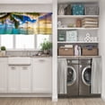 thumbnail image 5 of LALILO Kitchen Curtain Valance Beautiful Sunrise Rod Pocket Window Curtain 52"x 18" Set of 2, 5 of 6