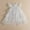 White, variant on HOMADLES Toddler Dress for Girls Mesh Crewneck Summer Stretch Ruffed Layered Princess Dress Dress Blue 6-7T