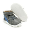 thumbnail image 3 of Old Soles Toddlers Light The Ground Shoes, Grey \ Neon Blue,21 EU (5 US) M US, 3 of 7
