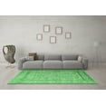 thumbnail image 3 of Ahgly Company Indoor Square Persian Emerald Green Traditional Area Rugs, 8' Square, 3 of 4