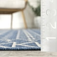 thumbnail image 3 of nuLOOM Kandace Tribal Indoor/Outdoor Area Rug, 7' 6" x 10' 9", Blue, 3 of 9