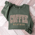 thumbnail image 2 of Retro Fall Coffee Lover Sweatshirt Pumpkin Spice Graphic Cozy Autumn Wear Unisex Made in USA, 2 of 6
