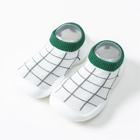 

Toddler Slipper Socks Non Floor Baby Walking Sock Shoes Breathable Warm Soft Sole Rubber Cotton Toddler Shoes Toddler Shoes for Boys 2-3 Years