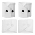thumbnail image 1 of TABLETREANDS 2Pair White Detachable Sleeve Cuff Elegant Fabric for Blouse Sweater Coat Accessories, 1 of 8