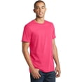 thumbnail image 4 of District Threads Young Mens Concert Tee. Neon Pink. XS., 4 of 4
