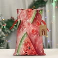 thumbnail image 5 of Naloa Refreshing Watermelon Slices Drawstring Christmas Bags, 3D Xmas Gift Bags, Christmas Wrapping Bags, Xmas Goodie Bags, Treat Pouch Bags, Party Favor Bags-, 5 of 9