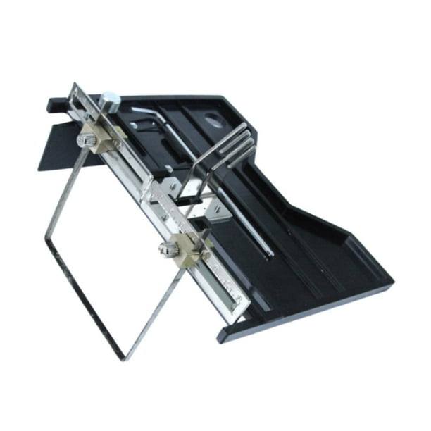 Tabla ranuradora con cortes Herramienta práctica profesional de corte en caliente para cortar espuma G02 con hoja de 40 cm