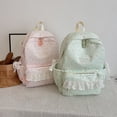 thumbnail image 7 of HJYCHN Bookbag for Girls Floral Print 3Pc Set Daypack with Decorative Lunch Tote Pencil Case Back to School Supplies for Kids Boys Backpack Pink, 7 of 7