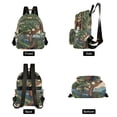 thumbnail image 4 of FORMRS Mini Backpack Purse for Women Travel Daypack Casual Shoulder Bag, Retro Pine Tree, 4 of 7
