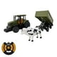 thumbnail image 1 of Carro a Control Remoto De Granja con Remolque Vaca/ Caballo blanco, 1 of 7