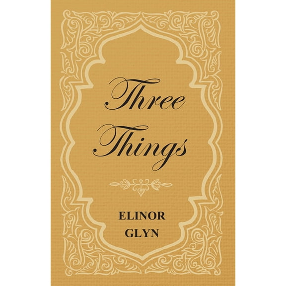 Three Things, (Paperback)