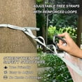 thumbnail image 3 of Hanging Hammock Portable Travel Camping For Outdooor Beach Camping Hiking Butterfly As An Element, 3 of 8