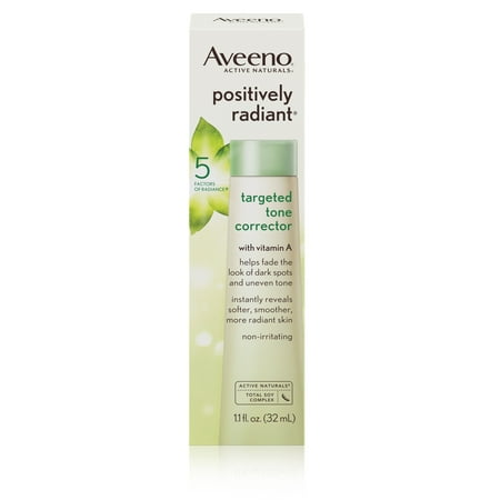 Aveeno Positively Radiant Targeted Tone Corrector, 1.1 Fl. Oz - Walmart.com