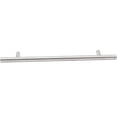 thumbnail image 3 of Bar Cabinet Pull, 192 Millimeters, 272mm Overall Length, Satin Stainless Steel by Stone Harbor Hardware, 3 of 4