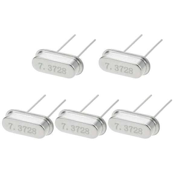 DIP Quartz Crystal Oscillators Resonators 7.3728MHz HC-49S Replacements 5Pcs