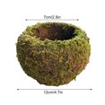 thumbnail image 2 of Moss Decoration Plant Holder Birds Nest For DIY Gardening Decor Ball Flower Pot, 2 of 9