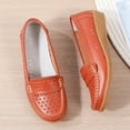 thumbnail image 3 of Womens Sandal Women's Fashion Casual Summer Style Slip-On Lightweight Non-Slip Shoes Casual Toe Shoes Orange, 3 of 6