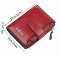 thumbnail image 2 of Ohufall Multifunctional Trifold Leather Wallet Universal ID Card Holder Driver License Case, 2 of 4