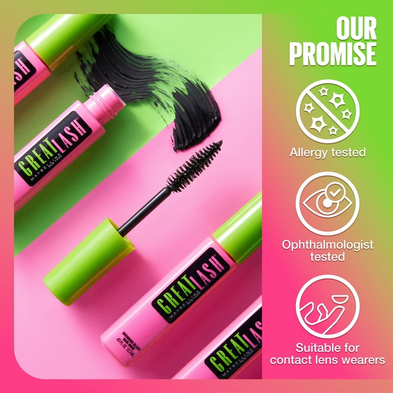 Maybelline Great Lash Lots of Lashes Washable Mascara, Brownish 