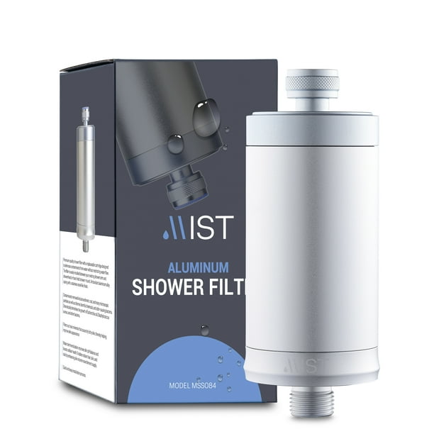 Mist Aluminum Shower Filter, 8 Stage Filtration System, Effectively