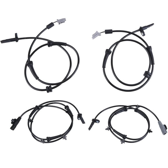 IKASEFU 4Pcs ABS Wheel Speed Sensor Compatible for Altima 2007-2012 Replaces 47900-ZX70A 47901-ZX70A 47910-JA000